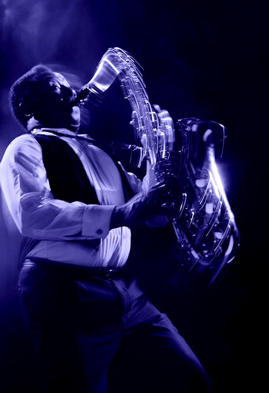 Sax player 